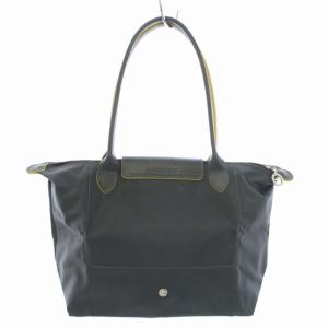 Longchamp ル プリアージュクラブ ハンドバッグ トートバッグ ナイロン 刺繍 グレー L2605619300