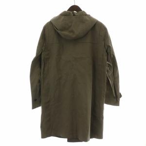 MARGARET HOWELL ダッフルコート ロング トグルボタン フード M 茶 ブラウン