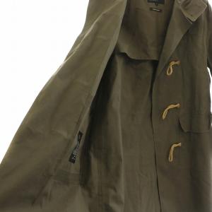 MARGARET HOWELL ダッフルコート ロング トグルボタン フード M 茶 ブラウン