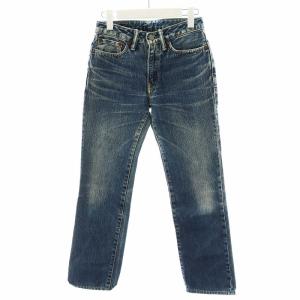 デニムパンツ ジーンズ ジーパン ジッパーフライ 26 S 青 ブルー /AN34