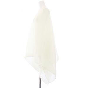 PLEATS PLEASE ISSEY MIYAKE イッセイミヤケ プリーツ ポンチョ オフホワイト PP62-AD111