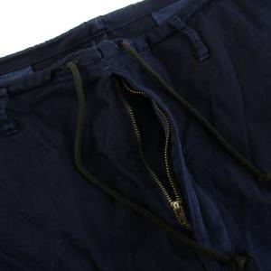 Yohji Yamamoto POUR HOMME ワイドパンツ 3 ネイビー HY-P01-001