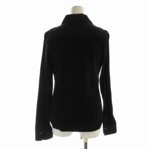 BURBERRY LONDON カーディガン 裏地ノバチェック Vネック エポレット 金ボタン 長袖 1 S 黒 ブラック