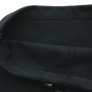 Yohji Yamamoto POUR HOMME NEW ERA フリースネックウォーマー FLEECE NECK WARMER ポリエステル ロゴプリント 刺繍 黒 ブラック