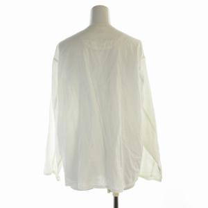 DANTON ノーカラージャケット ミドル ノーベント 3B シングル 36 S 白 ホワイト /RO