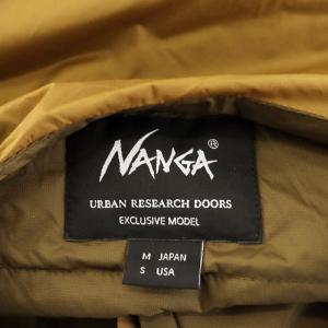 NANGA × DOORS ドアーズ 22AW インナーダウンジャケット ナイロン アウター M 茶 ブラウン DR27-17A702
