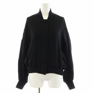 18SS コットンローブブルゾン ジャンパー 36 S 黒 ブラック /AN31