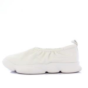 CAMPER Karst カースト スリッポン フラットシューズ 厚底 40 25.5cm 白 ホワイト /KH D