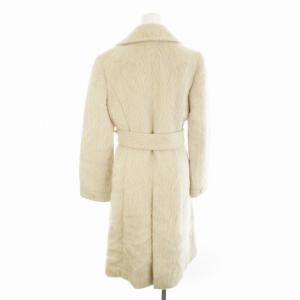 Harrods ロングコート アルパカ ウール混 アウター 2 M ベージュ