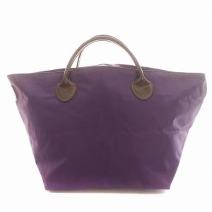 Hervé Chapelier トートバッグ ナイロン 紫 パープル