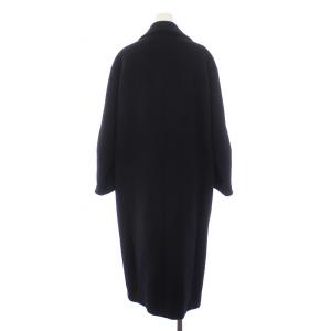 Deuxieme Classe WIDE COAT チェスターコート ロング ウール F 黒 ブラック 17020500713030