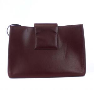 Cartier マストライン ショルダーバッグ ボルドー