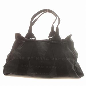 MARC by MARC JACOBS ハンドバッグ ボストン ナイロン ロゴ 黒 ブラック