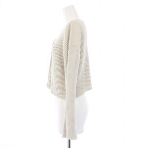 L'Appartement 23AW Boucle 2way Short Cardigan ニットカーディガン ショート丈 長袖 ベージュ