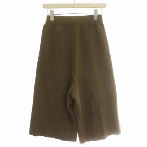 AURALEE HEAVY MILANO RIB KNIT ニットパンツ ハーフ パンツ 1 S カーキ /G