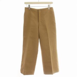 クロップドパンツ ウール パンツ 01 S ベージュ /G