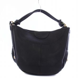 Salvatore Ferragamo ショルダーバッグ ハンドバッグ 2WAY レザー ポーチ付き 黒 ブラック