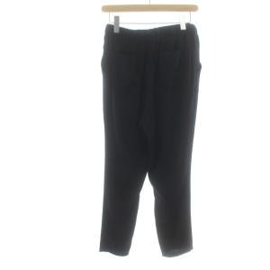 Deuxieme Classe イージーパンツ テーパード 絹 シルク 36 S 紺 ネイビー 17030500410010