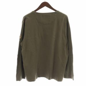 HUNTING WORLD Tシャツ カットソー ロゴ ワッペン 長袖 XL カーキ