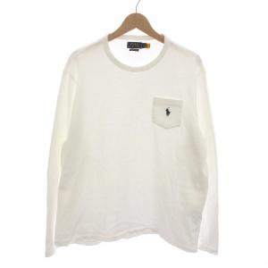 CUSTOM SLIM FIT Tシャツ カットソー 長袖 コットン XL 白 ホワイト