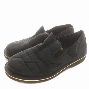 ヨウジヤマモト スリッポン ナイロン スニーカー XL 26.5cm 黒 ブラック /G