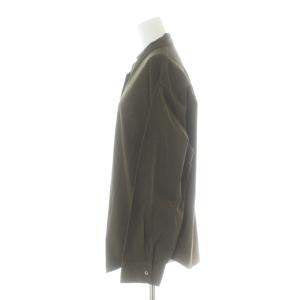 Plage 23SS douce cotton wash シャツ ブラウス 長袖 F カーキ 23050922701010