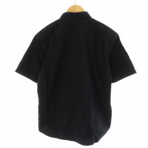 Ron Herman シャツ 半袖 コットン M 黒 ブラック