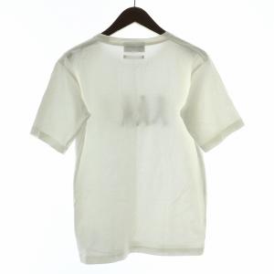 SHIPS THE BEATLES エンブロイダリーTシャツ カットソー 半袖 クルーネック 刺繍 M 白 ホワイト