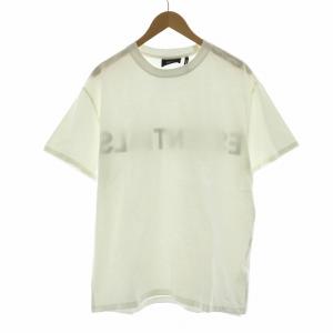 FOG ESSENTIALS Tシャツ カットソー 半袖 バッグロゴプリント プルオーバー S 白 ホワイト /NQ