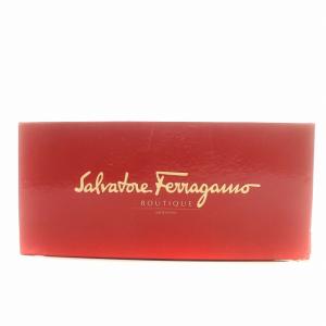 Salvatore Ferragamo オペラシューズ スリッポン フラットシューズ 6.5 24cm 黄色 イエロー