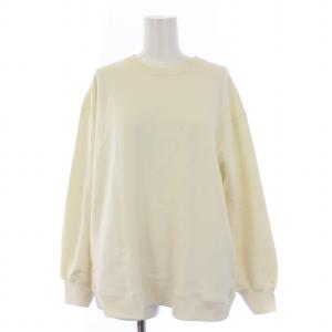 24SS スウェット トレーナー プルオーバー 長袖 クルーネック 38 M アイボリー /BM