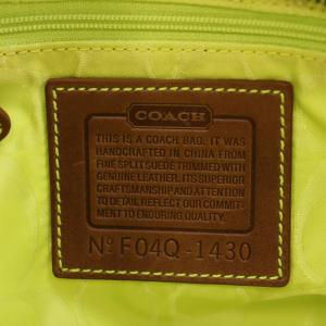 COACH トートバッグ ハンドバッグ スエード ベージュ 1430