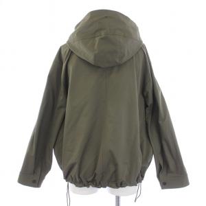 23区 22AW ブライトツイル マウンテンパーカー ジャケット ジップアップ 38 M カーキ CMWONA0304