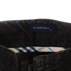 BURBERRY カーゴパンツ ジップフライ 12 グレー