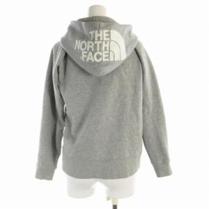 THE NORTH FACE リアビューフルジップフーディ ジップアップパーカー スウェット ロゴ 刺繍 裏起毛 M グレー NTW11755