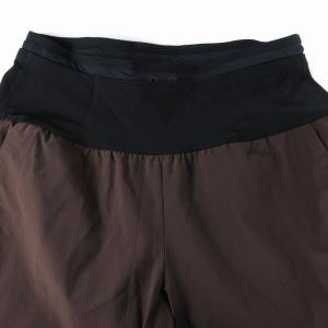 THE NORTH FACE バーブライトランニングパンツ パンツ ナイロン ロゴ M 茶 ブラウン NBW82173