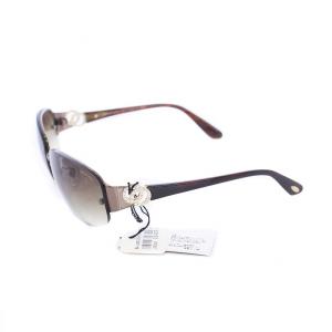 BVLGARI タグ付き サングラス カラーレンズ グラデーション 6114 130 茶 ブラウン BV6055