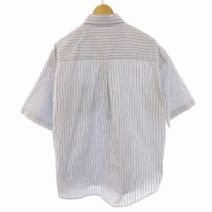 JOURNAL STANDARD TRISECT 24SS FAT SHIRT THOMAS MASON ファットシルエット ボタンダウン ボーダー 半袖