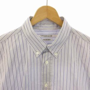 JOURNAL STANDARD TRISECT 24SS FAT SHIRT THOMAS MASON ファットシルエット ボタンダウン ボーダー 半袖