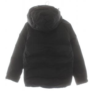 NANGA clef オーロラダウンジャケット ジップアップ フード S 黒 ブラック