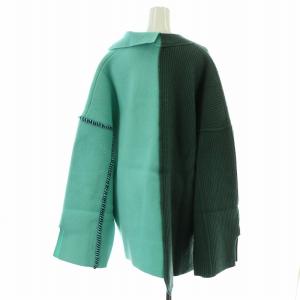 ENFOLD 22SS TWO FACE BOX CARDIGAN