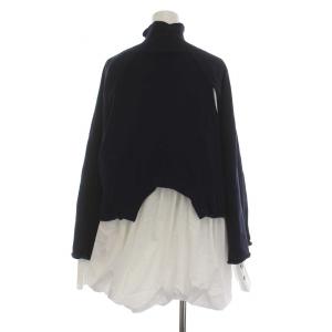 ENFOLD 22SS NouvelleFine LayeredBalloon PULLOVER レイヤード バルーンブラウス プルオーバー