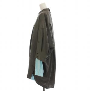 ENFOLD 22AW ハイツイストWO SHIRT カットPULLOVER 2点セット レイヤード シャツ カットソー 変形 長袖 38