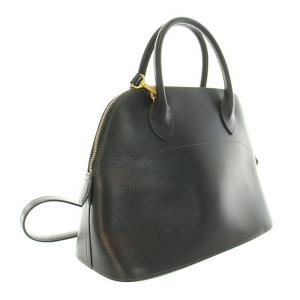 SOMES SADDLE ハンドバッグ ショルダーバッグ 2way レザー クロシェット 南京錠 黒 ブラック