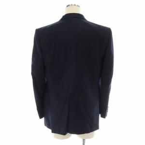 LANVIN スーツ セットアップ 上下 2点セット テーラードジャケット ダブル 背抜き サイドベンツ パンツ スラックス センタープレス