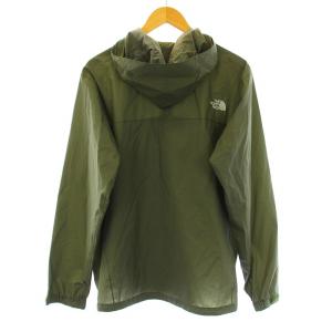 THE NORTH FACE Venture Jacket ベンチャージャケット レインジャケット ジップアップ ナイロン ロゴ 刺繍 XL カーキ NP11536