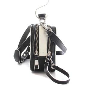 MARC JACOBS The Box ハンドバッグ ショルダーバッグ 2WAY レザー 白 ホワイト 黒 ブラック M0014506