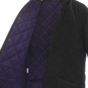 MACKINTOSH Scotland キルティングジャケット コート ウール 中綿 アウター 38 M チャコールグレー