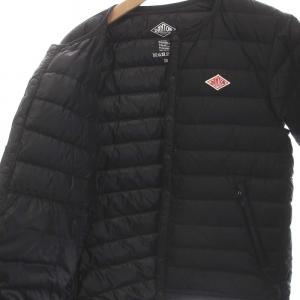 DANTON Inner Down Jacket インナーダウン ダウンジャケット ナイロン 38 M 黒 ブラック 18A-KW-001