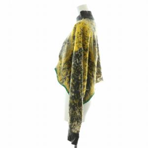 Ameri VINTAGE UNDRESSED 22AW ラストアートニットトップ UND RUST ART KNIT TOP セーター 長袖 ハイネック